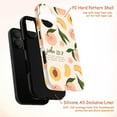 thumbnail image 4 of Inspirational John 13:7 Peach Design Touch Case, Dual Layer Phone Case for iPhone 11 12 13 14 15 16 Pro Max Mini Plus, 4 of 6