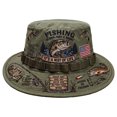 thumbnail image 2 of Fishing Is A Way Of Life Boonie Hat, Wide Brim Outdoor Sun Bucket Hat For Fishing, Hiking, 2 of 6