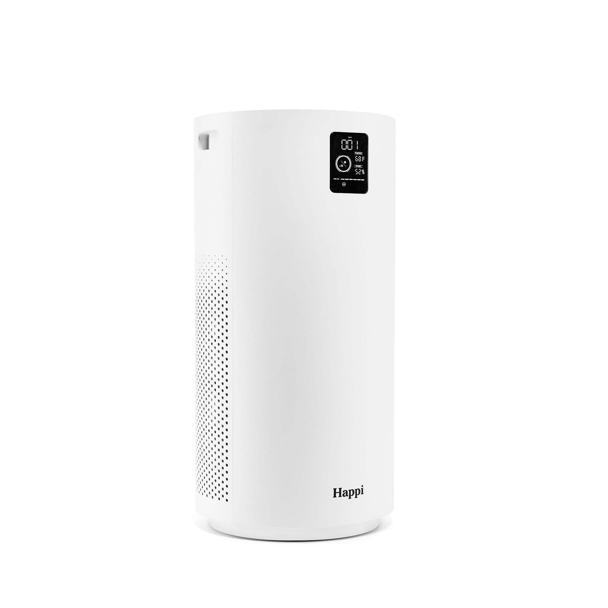 Our Happi Air Purifier for Large Rooms, LED Air Particle Display Screen,  Self-Cleaning Technology, 5 in 1 Filter, UV & Active Carbon Layers, Whisper  