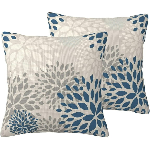 Christmas Tree Throw Pillow Covers 18x18 Inch Set of 2, Winter Xmas Holiday Pillow Cases Cream Red Xmas Pine Tree Pillowcase Home Decorative Cushion Covers for Sofa Couch Bed Living Room