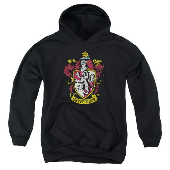 Harry Potter - Gryffindor Crest - Youth Hooded Sweatshirt - Small