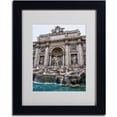 thumbnail image 2 of Trademark Fine Art "Trevi Fountain" Canvas Art by CATeyes, Black Frame, 2 of 3