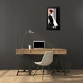 thumbnail image 4 of Bravo, Jordan 14x24 Black Modern Framed Museum Art Print Titled - Lauren in Uniform, 4 of 5