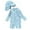 Light Blue, variant on KKBOTIVE Boys Long Sleeve Rash Guard Swimsuit Sun Protective Swimwear Toddler Beachwear and Bathing Suit ( White Size: 6-12 Months )