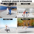 thumbnail image 2 of Olenyer Inflatable Wrestling Mat,10x10FT 4" Thick Jiu Jitsu Mats for Home,Waterproof PVC Mat for Gymnastics,BJJ,MMA,Boxing,Martial Art,Yoga, 2 of 8