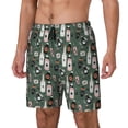 thumbnail image 1 of Balery Halloween Potions Bañador para hombre, shorts de playa de secado rápido con entrepierna y forro de compresión-Medium, 1 of 6