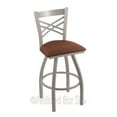 thumbnail image 5 of XL 820 Contessa 36" Swivel Extra Tall Bar Stool with Bronze Finish and Rein Coffee Seat, 5 of 7