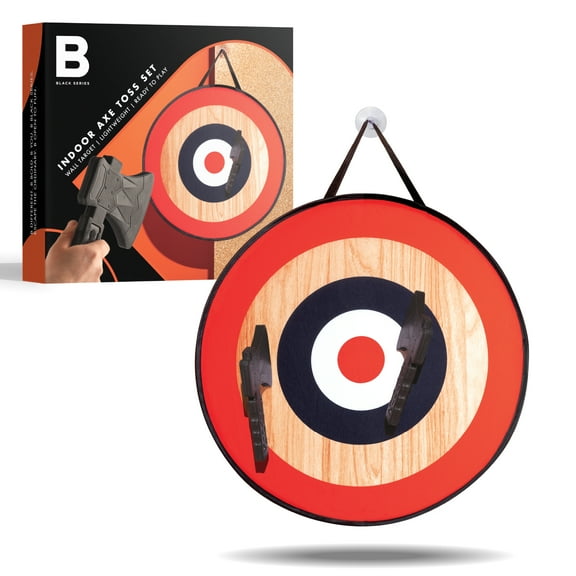 BLACK SERIES Game Axe Throwing Foam With Oversized Target and Carrying Bag