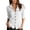 18# White, variant on Button Down Dress Shirts Women Long Sleeve Work Tops Non-Iron Easy Care Soft Breathable Material Moisture Wicking Lightweight Stretchable for Daily Business Casual Office Brown S