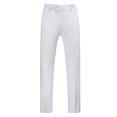 thumbnail image 2 of Men's Business Casual Zipper Pockets Lightweight Skinny Suit Pants Solid, 2 of 4