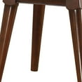 thumbnail image 5 of 22" Walnut And White Faux Marble Round End Table, 5 of 7