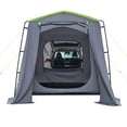 thumbnail image 4 of VEVOR Large SUV Tent for 5–9 Person, 10.6 x 8 FT All-Season SUV Tailgate Tent with Ventilated Door & Mesh Windows, PU3000mm Waterproof Dual-Use Car Rear Hatch Tents for Outdoor Camping Hiking, 4 of 9