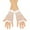 White, variant on Short Fishnet Gloves Fingerless For Women Fish Net Mesh Emo Goth 80s Scene Accessories
