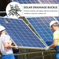 thumbnail image 4 of 10pcs Solar Panel Water Drainage Clips Solar Panel Drainage Clamps Remove Water Clips, 4 of 8