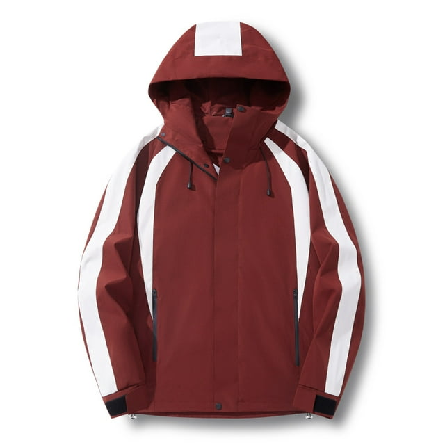 Veste de Couture Extérieure Automne Nouvelle Couche Simple Fine Coupe-Vent Imperméable pour Couple