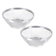 thumbnail image 1 of Stainless Steel Mesh Net Strainer Basket Colander To Strain Steam Or Cook Vegetables & Pasta Kitchen Rice Sieve Washing Bowl Food Vegetables Cleaning Strainer Drain Basket, 1 of 4