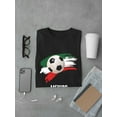 thumbnail image 3 of Mexico Football Soccer T-Shirt Men -Smartprints Designs, Male Medium, 3 of 4
