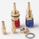 thumbnail image 2 of Adaptador de Agua de Gas Refrigerado por Aire Refrigerado por Agua de 10 Uds 6Mm Accesorio de Conector Rápido para Enchufe de Soplete de Soldadura MIG TIG, Azul + Rojo, 2 of 5