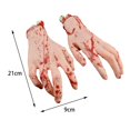 thumbnail image 3 of Accesorios para Pies de mano artificiales aterradores Yotijar Accesorios de Halloween Color de la piel, 3 of 8