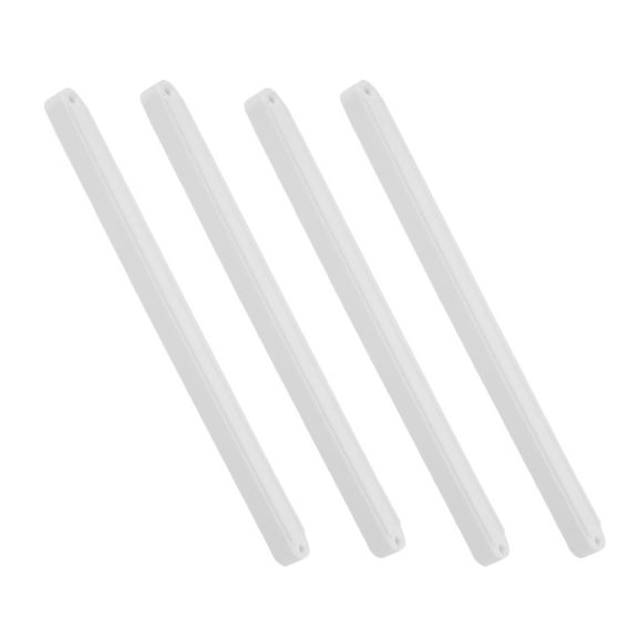 2 Sets Drawer Track Drawer Guides Replace Cupboard Keyboard Side Mount Drawer Slides Plastic 23.50X1.60X1.40CM