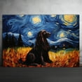 thumbnail image 2 of Boykin Spaniel Dog Watercolor Starry Night Van Gogh Painting Kits, Painting Watercolor Canvas, Canvas Suitable for Room Decor Cafe Decor Or Gift for Friends, 2 of 4