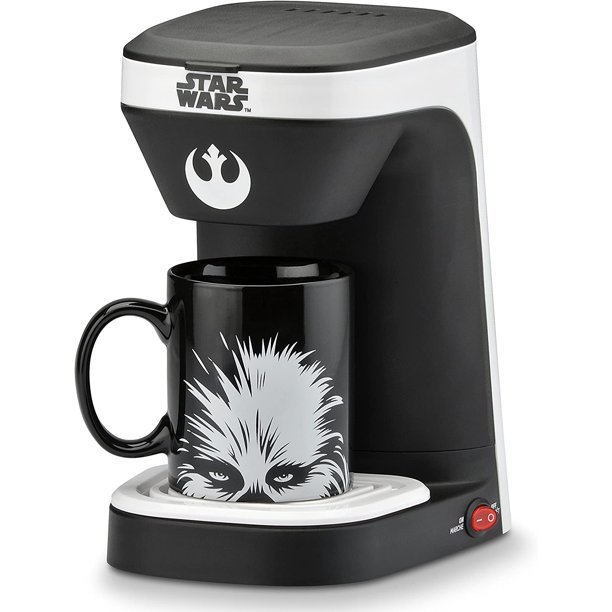 Star Wars 1Cup Coffee Maker with Mug,Black, Single Serve
