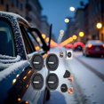 thumbnail image 3 of 4Pcs Car Silicone Door Latch Protective Covers,Silicone Guard Decorations&Protects Door Universal Self-Adhesive Door Lock Latch Protector Car Accessories for Most Vehicles, 3 of 7