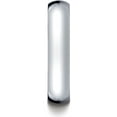 thumbnail image 3 of Womens 10K White Gold, 5mm Slightly Domed Standard Comfort-Fit Wedding Band (sz 5), 3 of 3