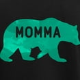 thumbnail image 3 of CafePress - Momma Bear Women's Dark Pajamas - Women's Short Sleeve Print T-Shirt and Pants Dark Cotton Pajama Set, 3 of 7