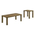 thumbnail image 1 of Coaster Castlewood 2-piece Wood Cocktail Coffee Table Set in Brown Oak, 1 of 10