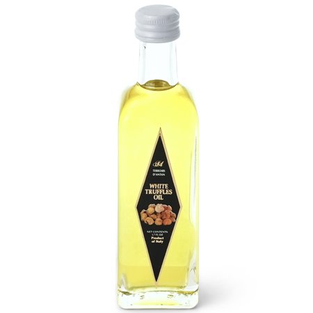 White Truffle Oil – 1.7 oz – Extra Virgin Pure Olive Oil Cold Pressed from Italy – Vegan, Non-GMO, No MSG