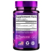 Akkermansia Probiotic - 2 Billion AFU per Serving - Best Strain for GLP-1 Production Support with Prebiotic Fiber for Natural Digestive & Gut Health - Bottled in USA for Women & Men - 60 Capsules