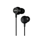Veho Z-3 - Earphones with mic - in-ear - wired - 3.5 mm jack - black