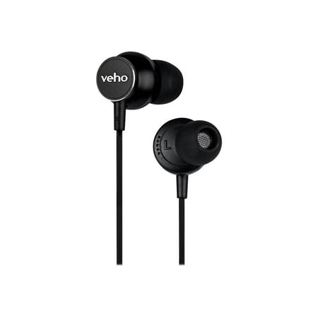 UPC: 0040232615030 | Veho Z-3 – Earphones with mic – in-ear – wired – 3.5 mm jack – black