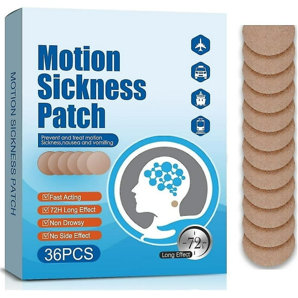 Motion Sickness Patches, Sea Sickness Patch For Cruise - Adults And Kids