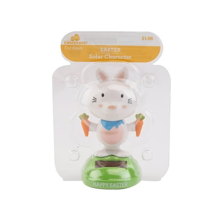 Way To Celebrate Easter Solar Character, Bunny