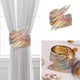thumbnail image 1 of Xihbxyly Abrazaderas de Plumas para Cortinas, Elegante Diseño de Metal, con Detalles de Diamante, Instalación Sencilla Sin Perforaciones, para Oficina, Sala de Estar y Dormitorio, 5,8 Cm de Diámetro,, 1 of 6