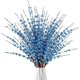 thumbnail image 1 of XmhyTop 10 piezas de flores de jazmín artificiales de 29,5'' de largo, ramo de flores falsas altas, plantas de jazmín de imitación, ramas secas (azul claro), 1 of 2
