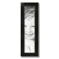 thumbnail image 2 of ArtToFrames 5" x 21" Honors Black with Silver Picture Frame, 5x21 inch Black Wood Poster Frame (WOM-5157),  Pack, 2 of 7