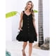 thumbnail image 5 of Vestido de verano ETCYY NEW con columpio escalonado para cubrir la playa, negro, 5 of 5