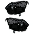 thumbnail image 6 of New Led Bulb High Low Beam Clear Lens Pair Of Headlights Compatible With Volkswagen Jetta S 2019 2020 2021 2022 2023 By Part Numbers Vw2503174 17A-941-036-E 17A941036E, 6 of 6