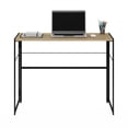 thumbnail image 4 of Pemberly Row Wood & Metal Frame Computer Desk in Sonoma Oak/Black, 4 of 5