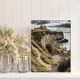 thumbnail image 2 of Coastal Cliff House Canvas Print/Wall Art， Suitable for Living Room， Bedroom， Office， Hallway， and Coastal Home Decor., 2 of 8