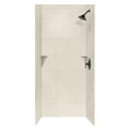 thumbnail image 5 of Swan Surfaces Square Tile 36'' x 36'' Three Panel Shower Wall Kit, 5 of 5
