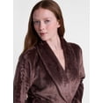 thumbnail image 3 of Joyspun Women's Plush Robe, Sizes S to 3X, 3 of 5