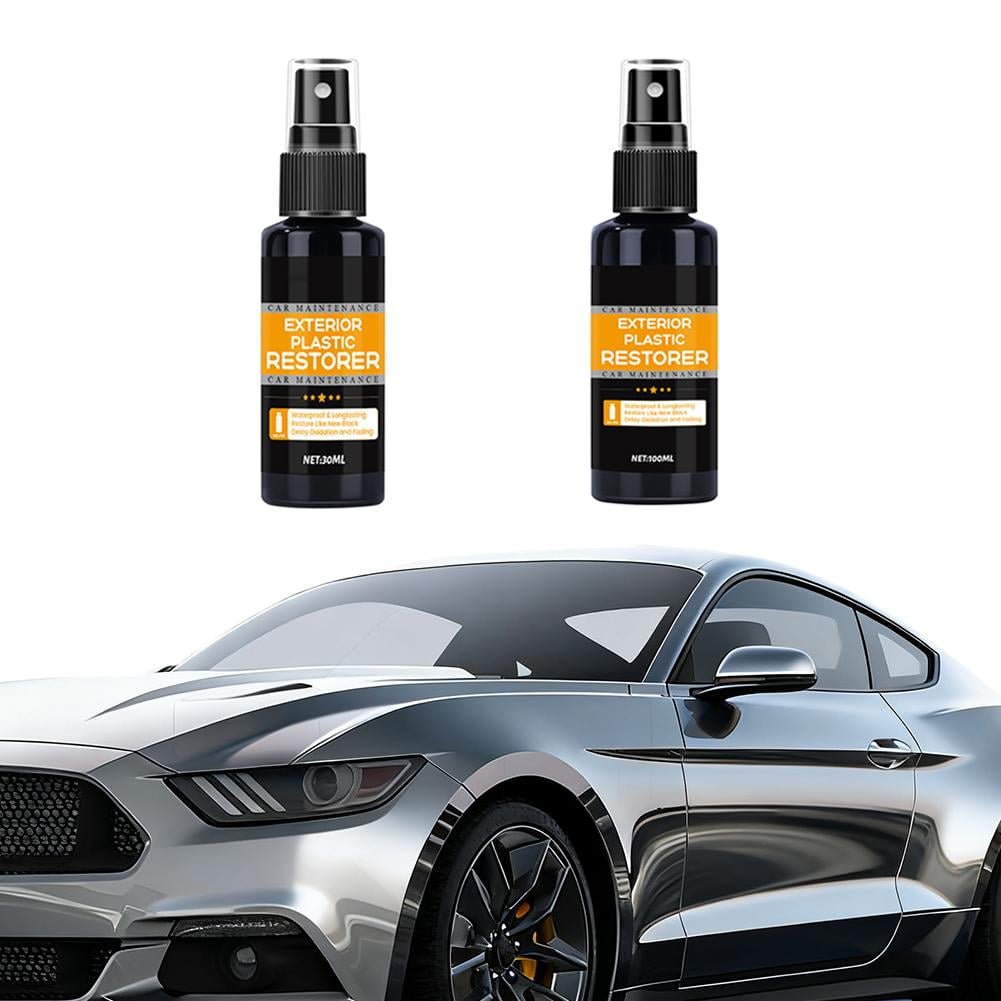 Car Plastic Restorer Back To Black More Gloss Car Cleaning Products