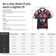 thumbnail image 5 of Balery Red Flame Wolf Head Camisas hawaianas de manga corta para hombre, camisas playeras de corte holgado, camisas de vacaciones con botones,3X-Large, 5 of 7