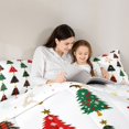 thumbnail image 5 of Feelyou Christmas Tree Child Full Size Comforter Sets, Dreamy Xmas Stars Bedding Comforter Set, Kawaii Cartoon Theme Reversible Bedding Sets, Luxury Bedroom Decor, 3pcs, 5 of 8