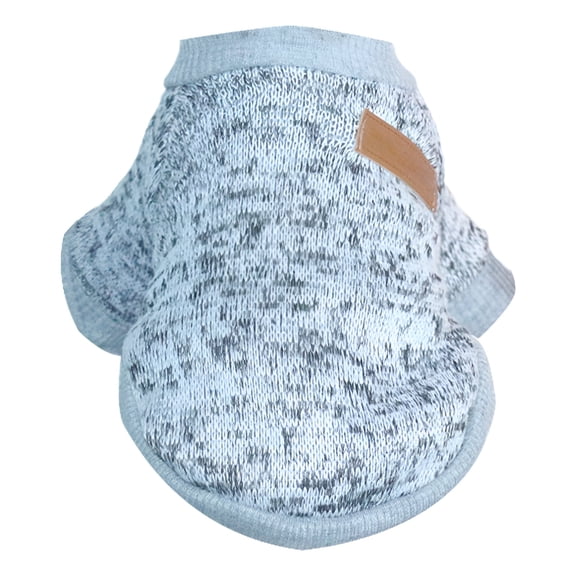 GASTROPOD 1Pcs Dog Sweater,Yarn Dog Sweater,Dog Sweaters,Gray,M