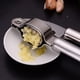 thumbnail image 5 of Prensa de ajo, picadora de ajo resistente, prensa de ajo, trituradora de ajo de grado profesional, a prueba de óxido y apta para lavavajillas., 5 of 5